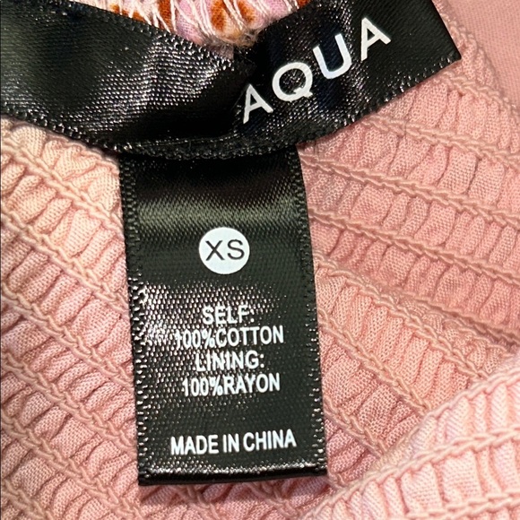 Aqua Red and Orange Patterned Size XS - Picture 7 of 13